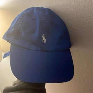 blue polo hat
